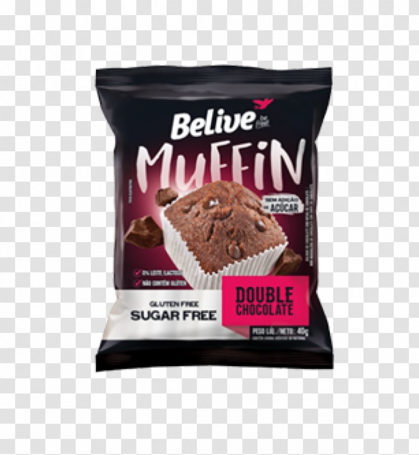Muffin Chocolate Brownie Milk Sugar Flour - Banana Transparent PNG