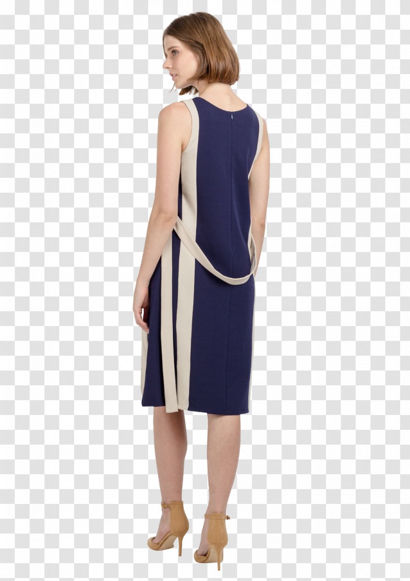 Cocktail Dress Clothing Cobalt Blue - Shoulder - Sash Transparent PNG