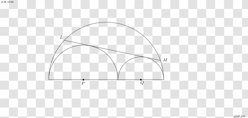 Brand Circle Angle White - Black And - Semicircular Geometry Transparent PNG