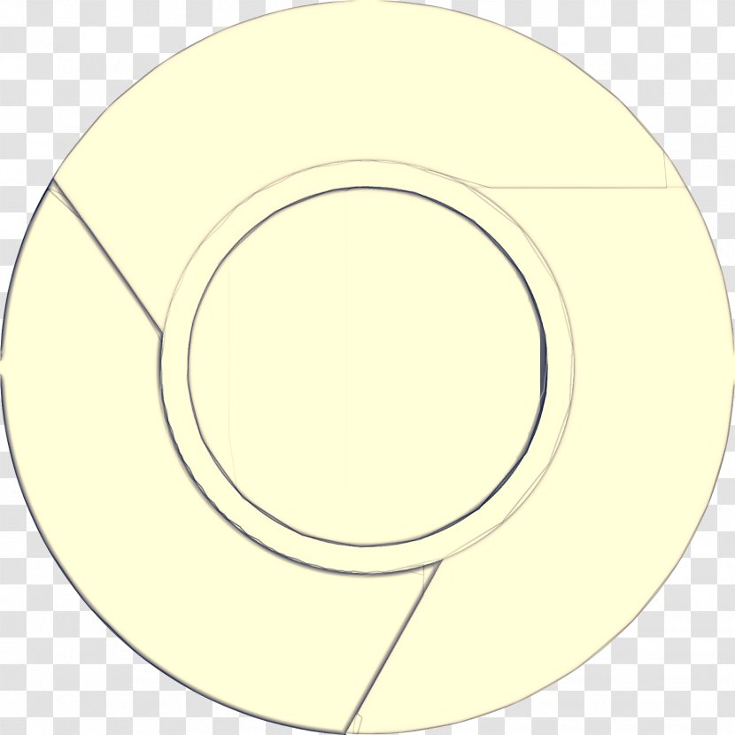 Yellow Circle Dishware Plate Beige - Serveware Tableware Transparent PNG