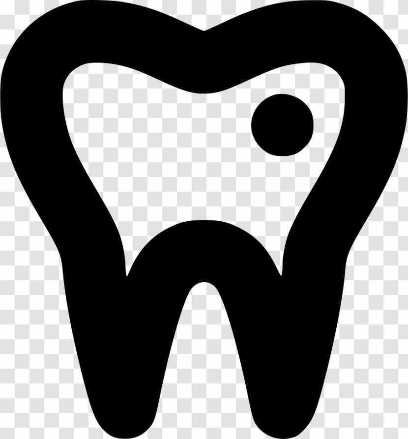 Human Behavior White Tooth Line Clip Art - Silhouette Transparent PNG