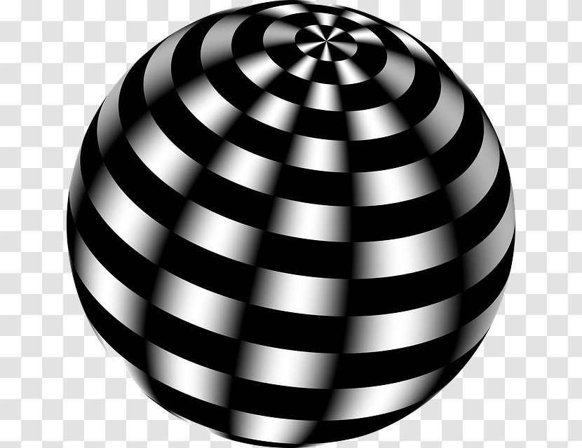 Black And White Monochrome Photography - Ball - Poster Transparent PNG