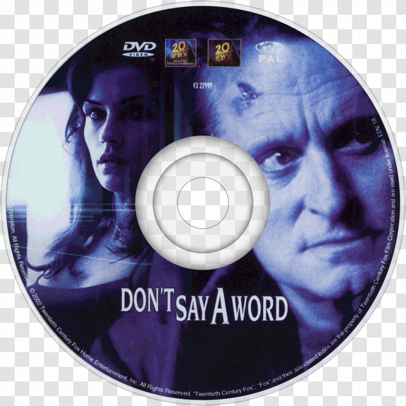 Gary Fleder Don't Say A Word Compact Disc DVD YouTube - Data Storage Device - Dvd Transparent PNG