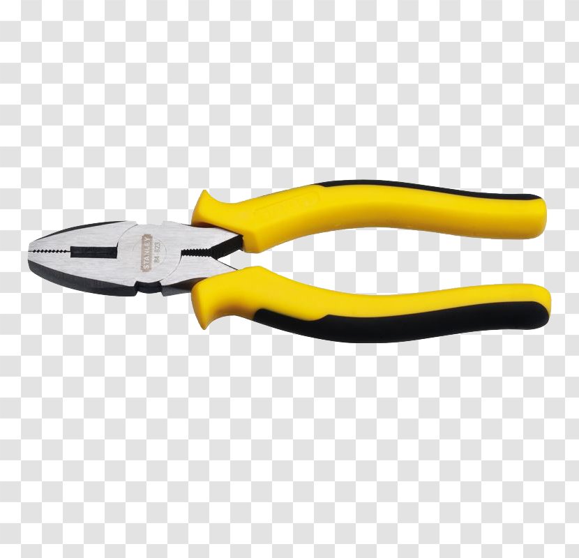 Diagonal Pliers Tool Linemans - Hardware Tools Transparent PNG