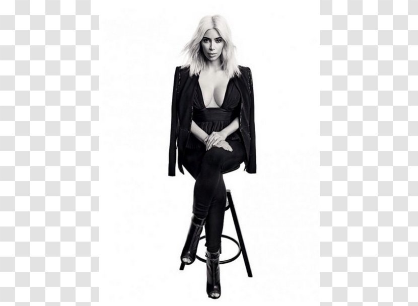 Celebrity France Reality Television Fashion Kim Kardashian - Sleeve Transparent PNG
