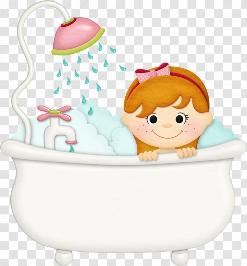 Hygiene Child Infant Washing Drawing - Education - Take Bath Transparent PNG