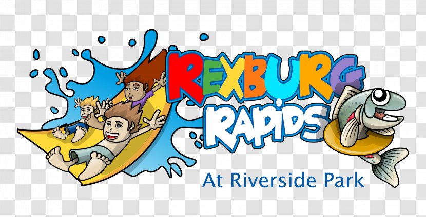 Rexburg Rapids Riverside Park Water Swimming Pools - Campsite - Clipart Transparent PNG