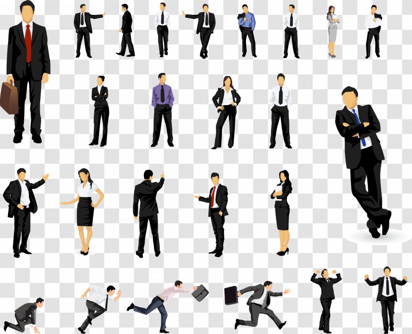 Businessperson Stock Photography Illustration - Business People Collection Transparent PNG