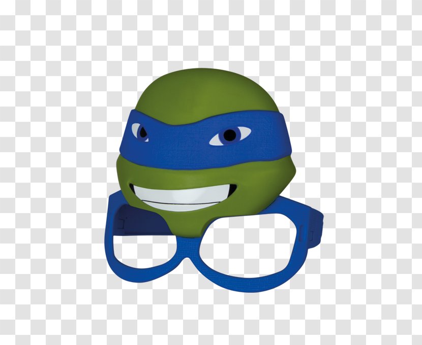 Green Smiley Headgear - Ninja Michael Angelo Transparent PNG