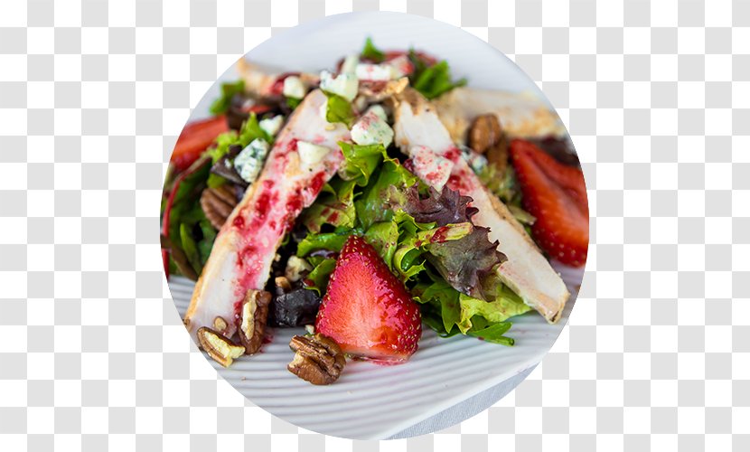 Spinach Salad Strawberry Vegetarian Cuisine Leaf Vegetable Recipe - Strawberries Transparent PNG