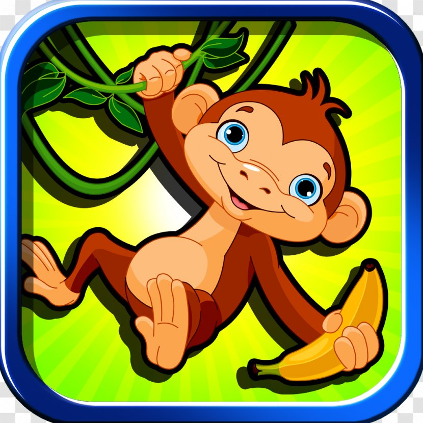 Animated Cartoon Animation Game - Infant - Monkey Transparent PNG