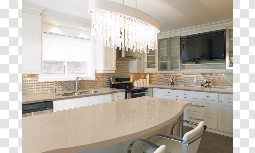 Countertop Kitchen Engineered Stone Quartz Granite - Property - Marble Counter Transparent PNG