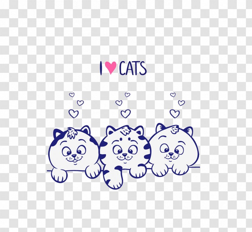 Cat Kitten Dog Cuteness - Cute Transparent PNG