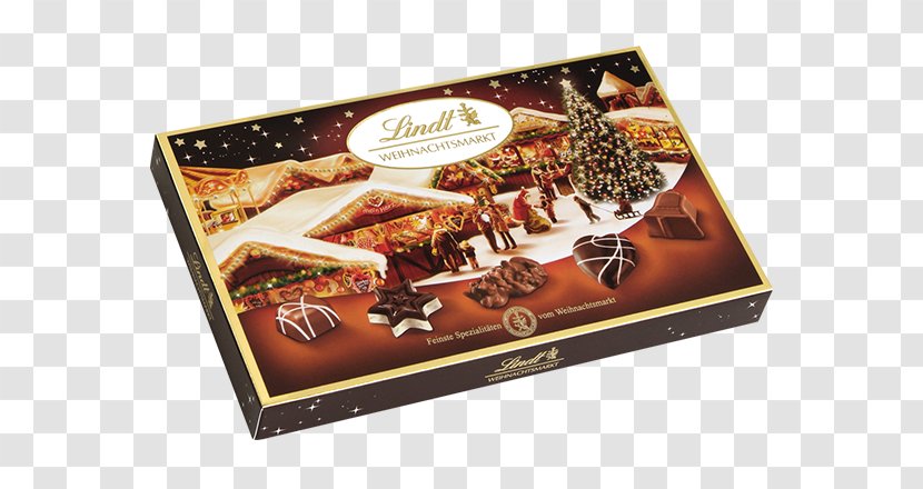 Praline Chocolate Lindt & Sprüngli Christmas Day Candy - Food - Dark Transparent PNG