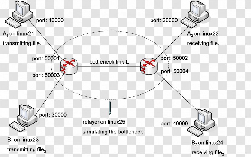 Computer Network Architectures 30,000 Port 20,000 40,000 - Science Transparent PNG