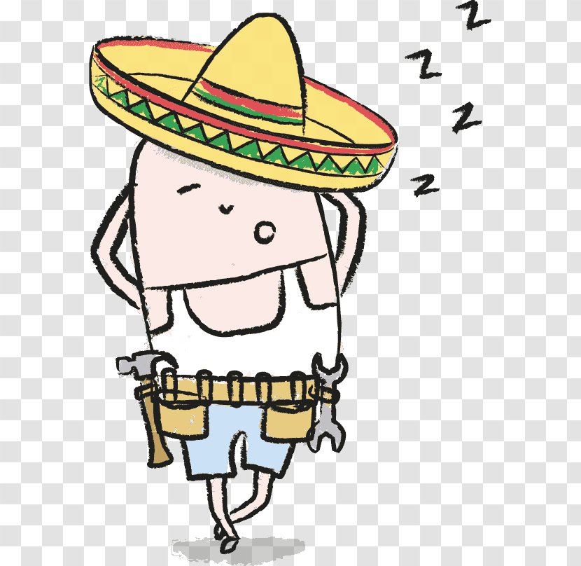 Sombrero Human Behavior Food Clip Art - Line Transparent PNG