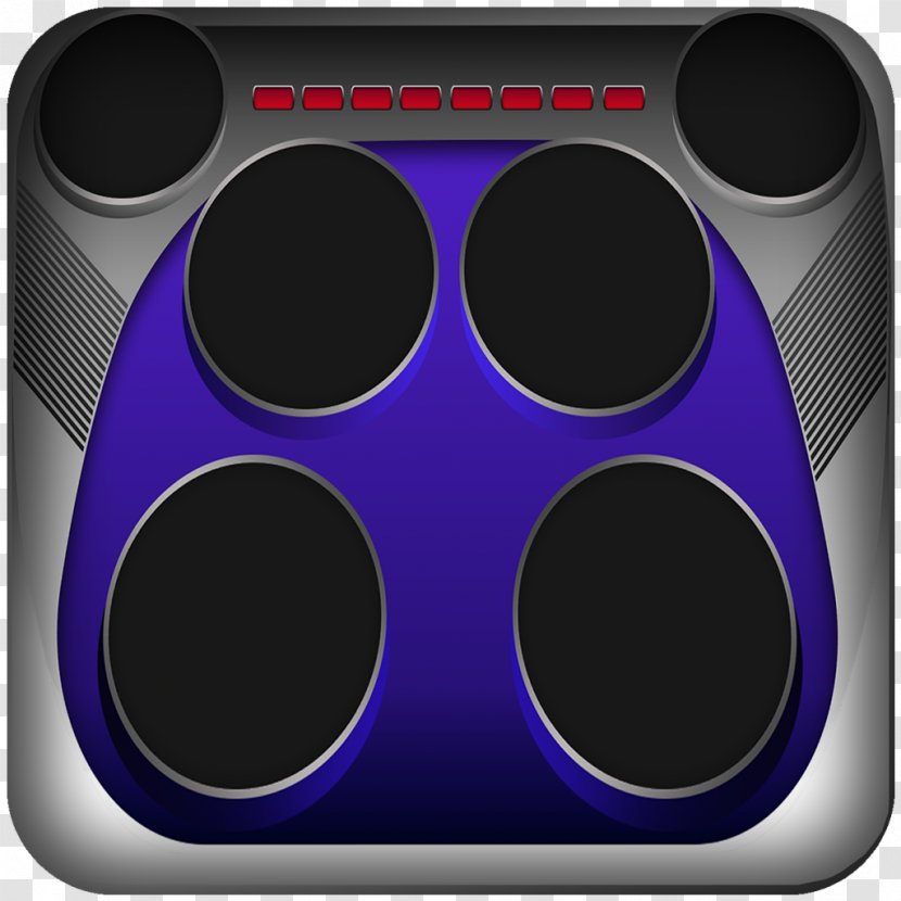 Sound Box Electronics - Purple - Circle Transparent PNG