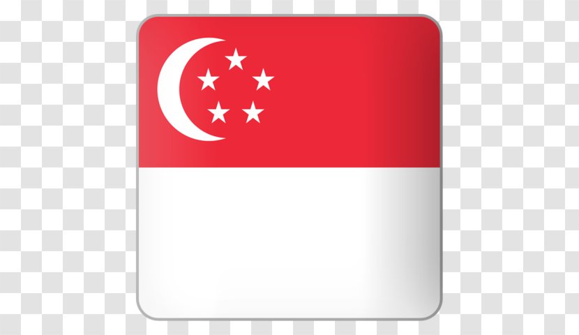 Flag Of Singapore Dollar 4-Digits - Silhouette Transparent PNG