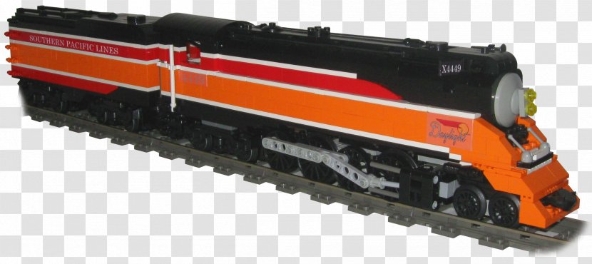 Lego Trains Rail Transport Steam Locomotive - Toy Block - Cosmetic Train Transparent PNG
