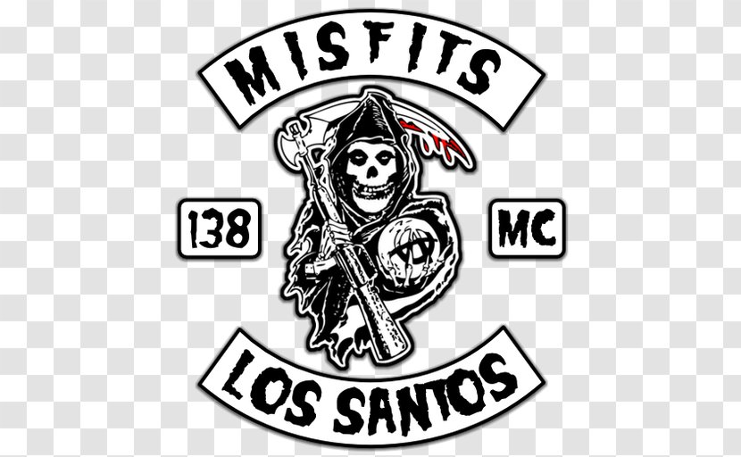 Logo Sons Of Anarchy - Art - Season 1 Motorcycle Club SketchBiker Patch Transparent PNG