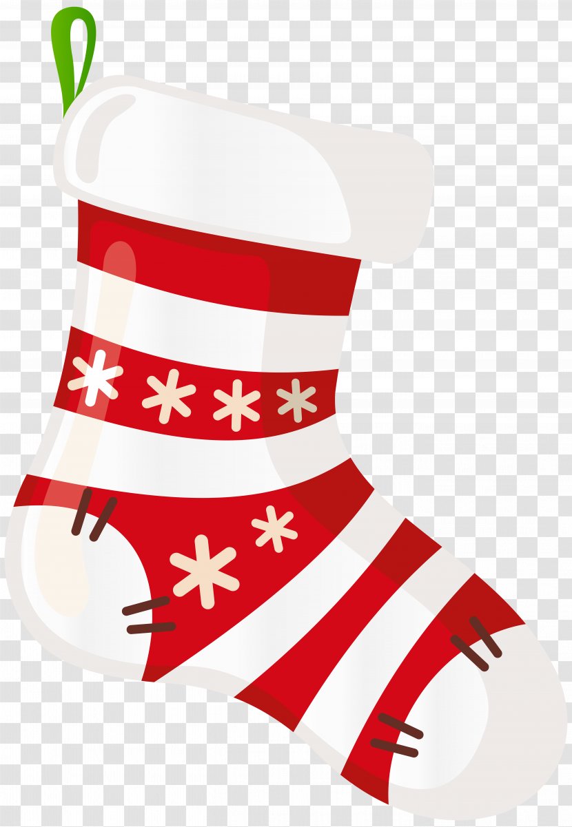 Christmas Stockings Santa Claus Gift Clip Art Transparent PNG
