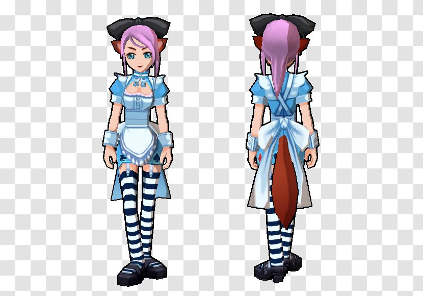 Costume Design Cartoon Character - Alice Blue Boutique Transparent PNG