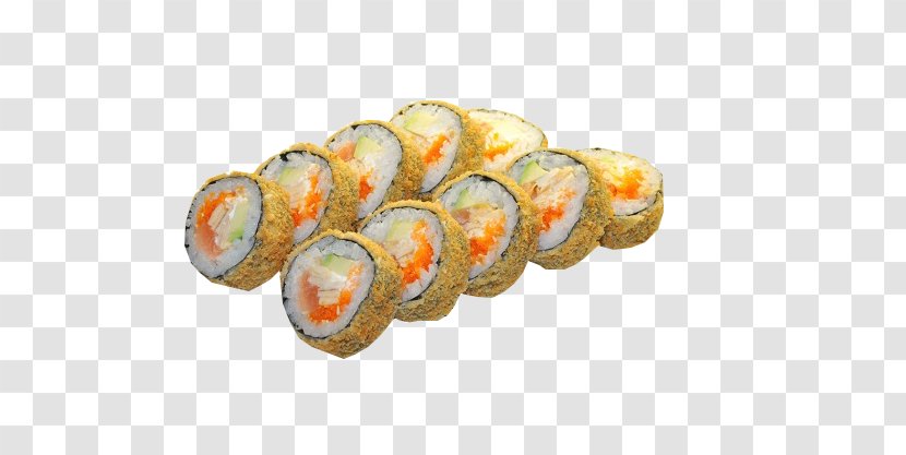 California Roll Gimbap Sushi 07030 Recipe - Japanese Cuisine - Salmon Sashimi Transparent PNG