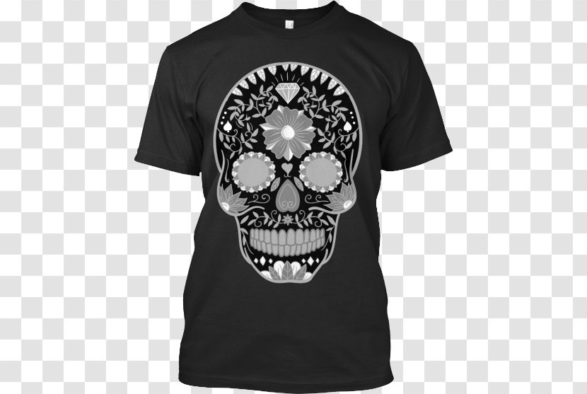 Concert T-shirt Clothing Printed - Skull Transparent PNG