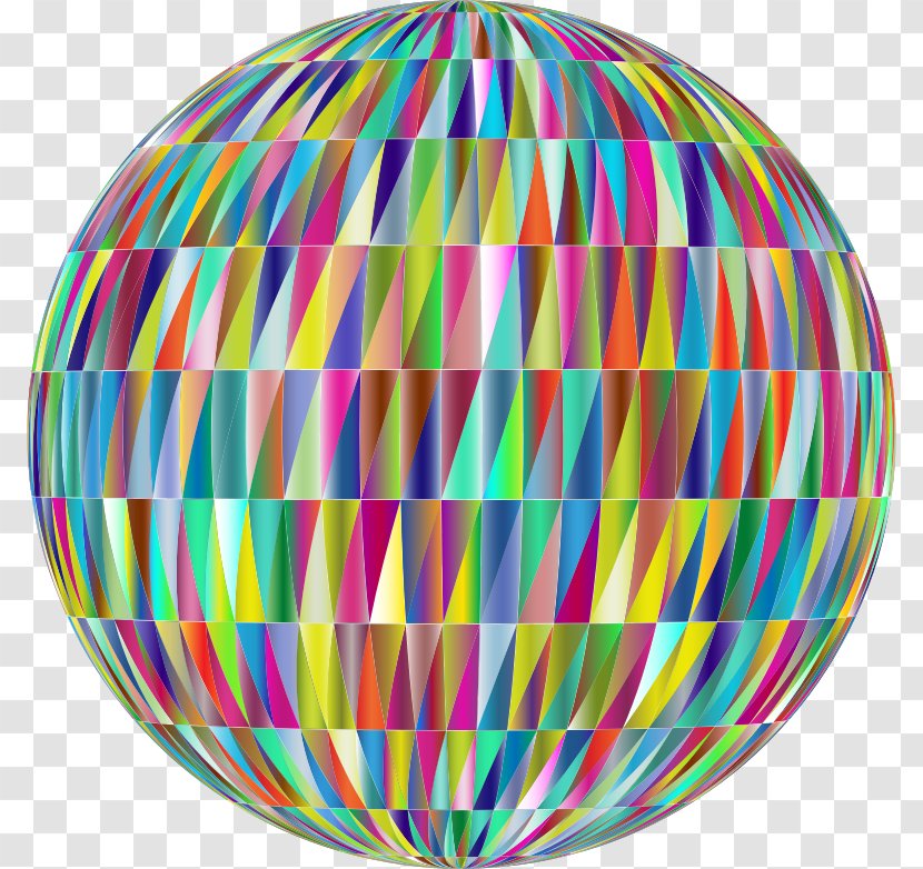 Sphere Clip Art Openclipart Triangle Free Content - Easter - Grid Pattern Transparent PNG