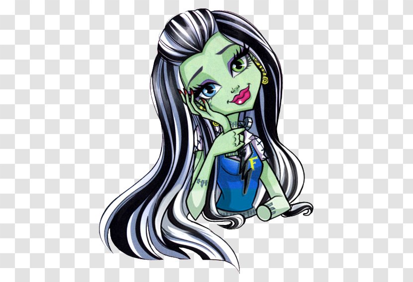 Frankie Stein Monster High Doll Clawdeen Wolf Barbie - Silhouette Transparent PNG