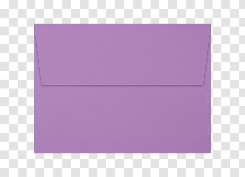 Rectangle - Pink - Invitation Envelope Transparent PNG