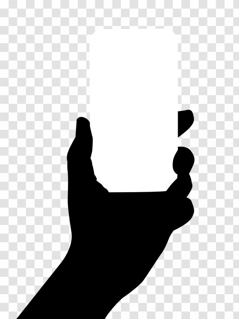 Telephone Hand Photography Silhouette - Arm - Typing Transparent PNG