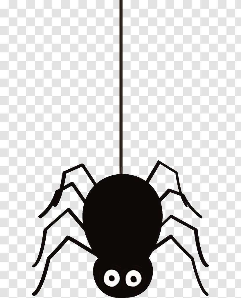 Spider Arachnid Crab Ceiling Fixture Pest - Watercolor Transparent PNG