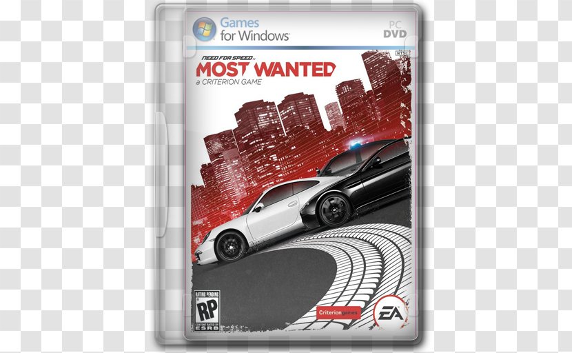 Need For Speed: Most Wanted Xbox 360 Speed Rivals Darksiders II Video Game - Vehicle Transparent PNG