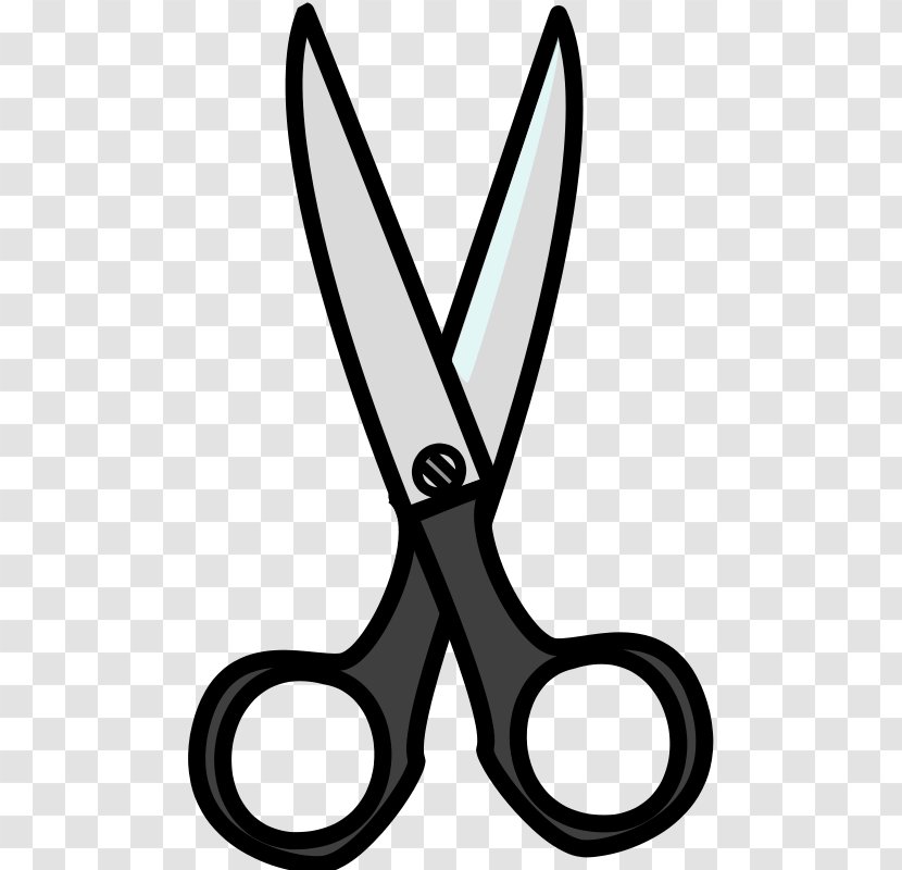 Scissors Cartoon Clip Art - Animation - Hair Shears Clipart Transparent PNG