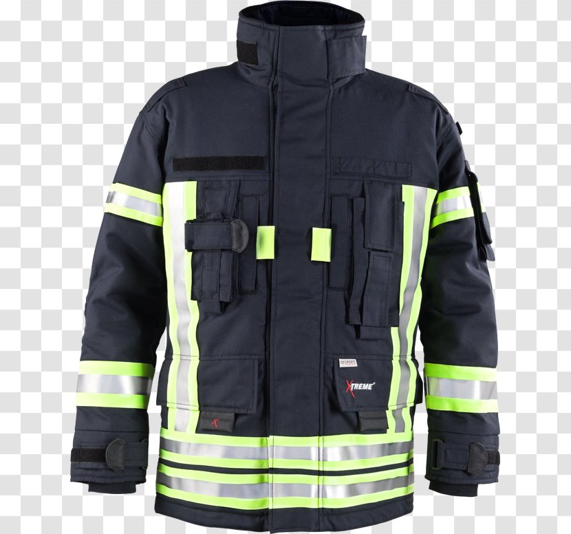 Fire Department Jacket Rescue EN 469 - Goretex Transparent PNG