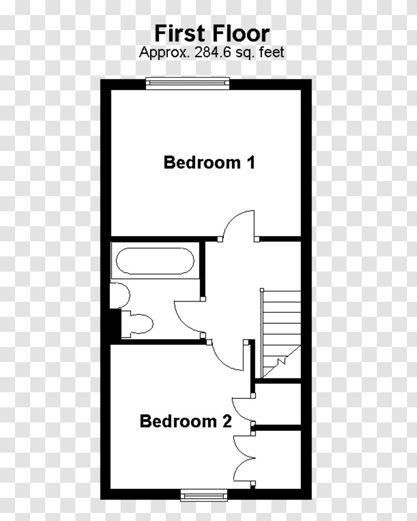 House Plan Bedroom Floor Transparent PNG