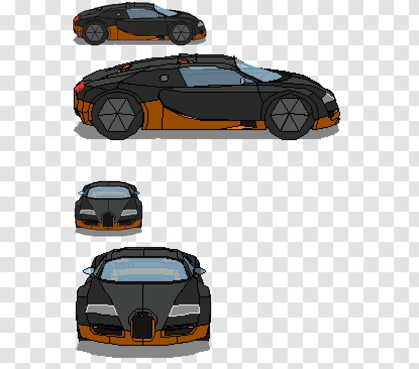 Supercar Bugatti Veyron 16.4 Super Sport Sports Car - Play Vehicle Transparent PNG