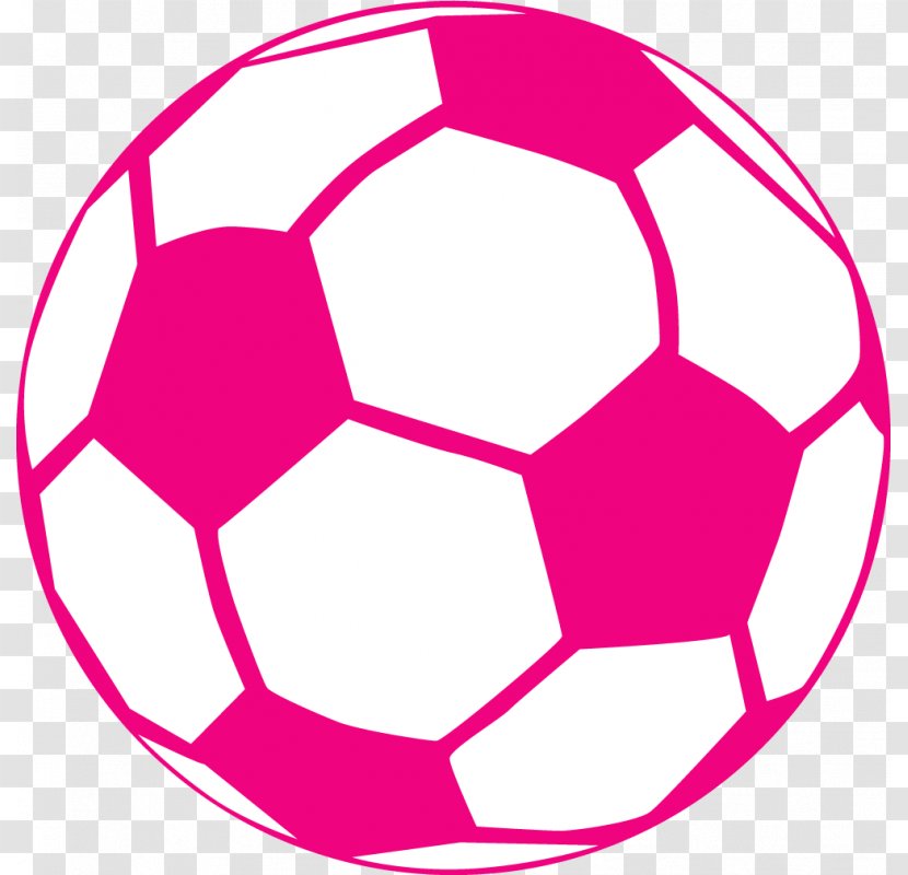 Football Free Clip Art - Magenta - Soccer Pictures Transparent PNG