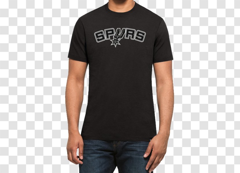 Long-sleeved T-shirt Hoodie Sweater - Shirt - San Antonio Spurs Transparent PNG