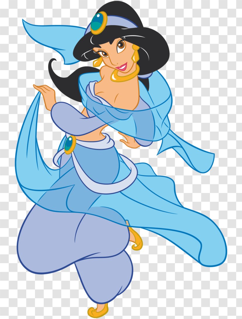 Princess Jasmine Rapunzel Ariel Belle Disney - Artwork Transparent PNG