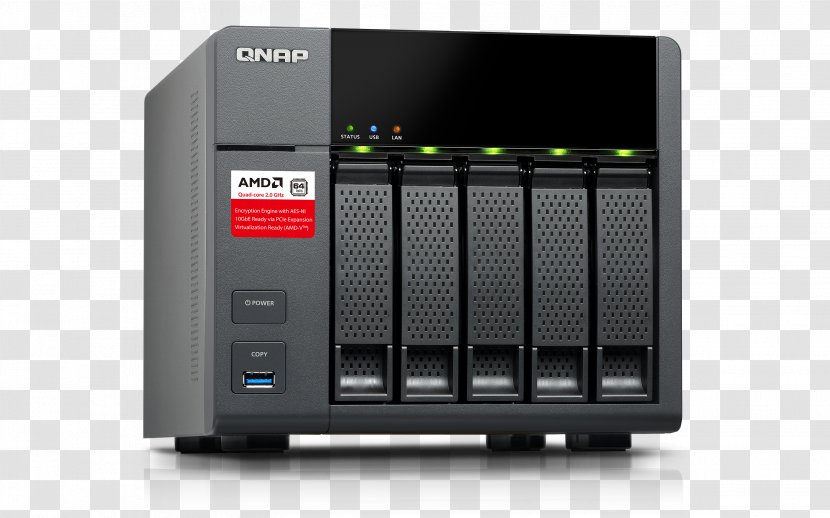 QNAP TS-531X NAS Server - Output Device - SATA 6Gb/s Network Storage Systems TS-563 TS-431X-2G X86Others Transparent PNG