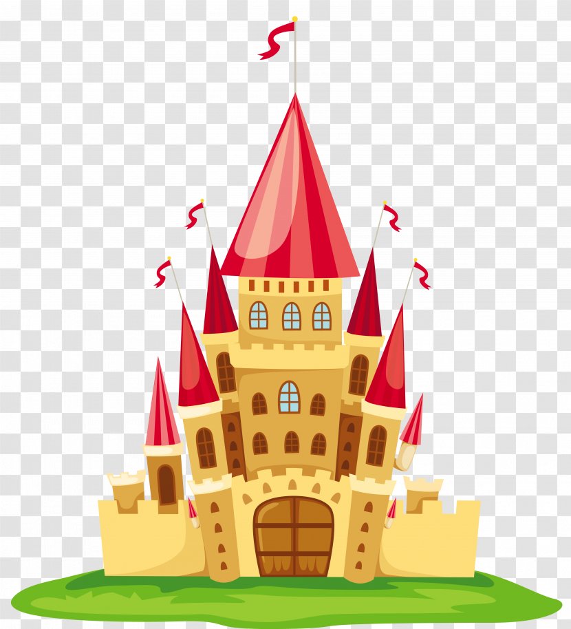 Cartoon Castle Clip Art - Silhouette - Transparent Clipart Picture Transparent PNG