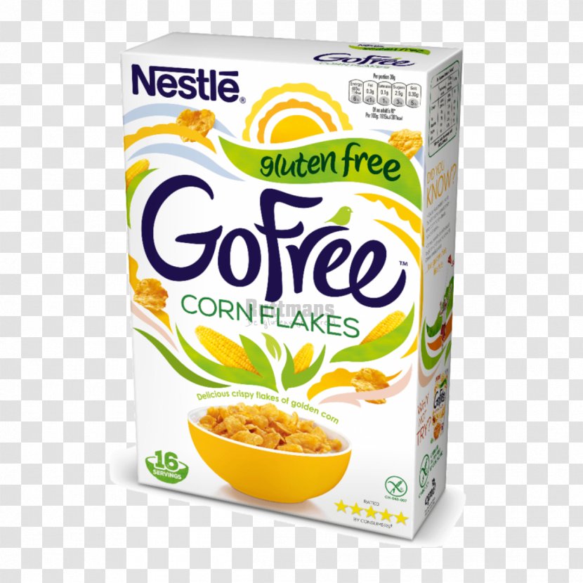 Corn Flakes Breakfast Cereal Crunchy Nut Gluten - Cookie Crisp Transparent PNG
