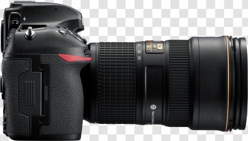 Full-frame Digital SLR Camera Back-illuminated Sensor Nikon - Lens - Dslr Transparent PNG