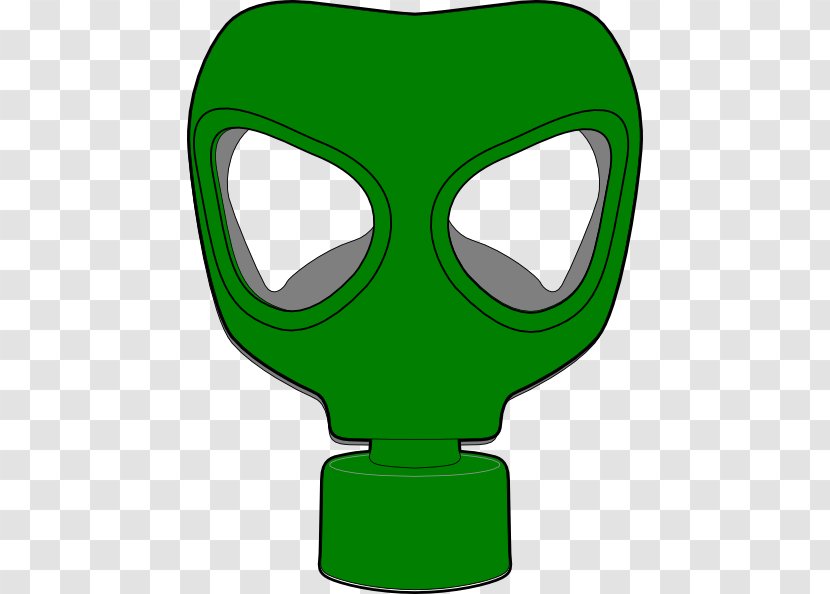 Gas Mask Oxygen Clip Art - Headgear - Green Transparent PNG