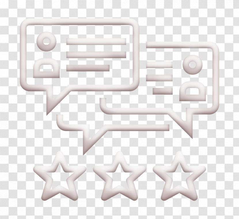 Review Icon E-commerce Icon Transparent PNG