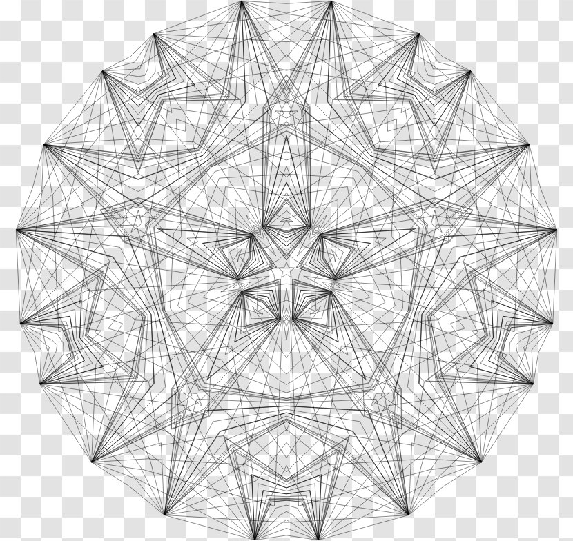 Line Art Geometry Geometric Shape - Triangle - GEOMETRIC LINES Transparent PNG