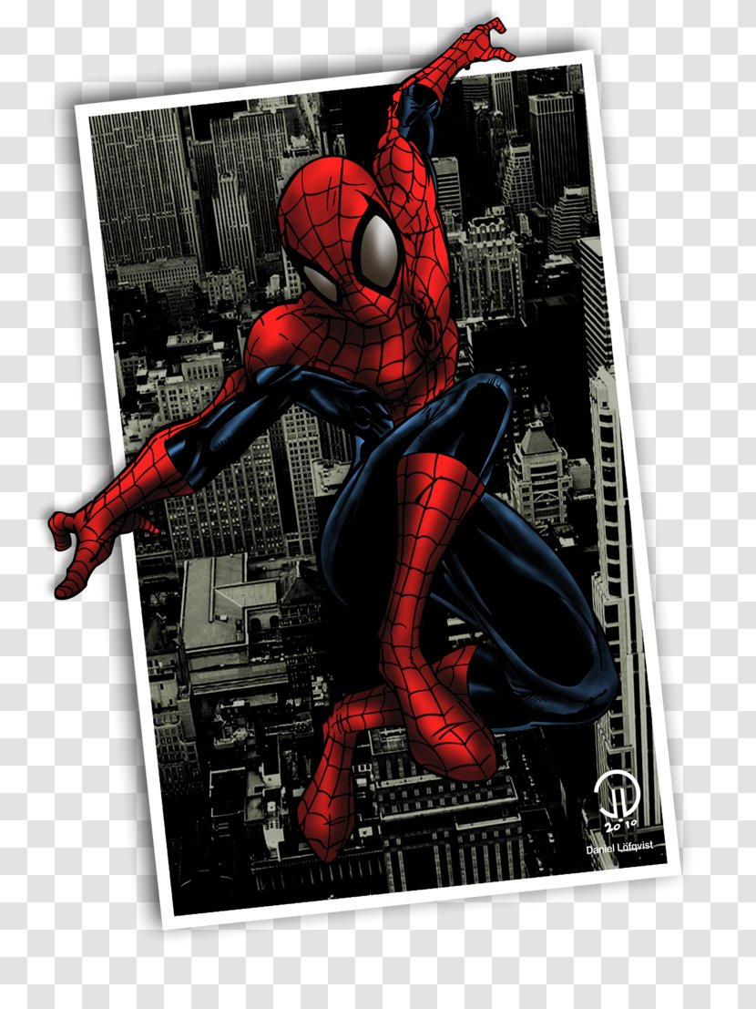 New York City Character Poster Fiction - Black Cat Spiderman Transparent PNG