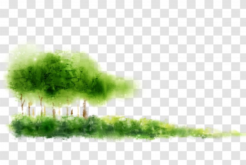 Computer File - Tree - Dream Woods Grass Transparent PNG